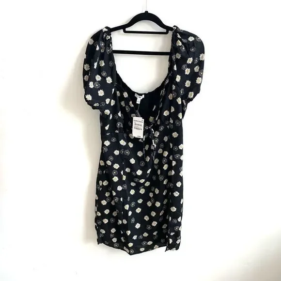 BP tie front mini dress - Picture 1 of 3